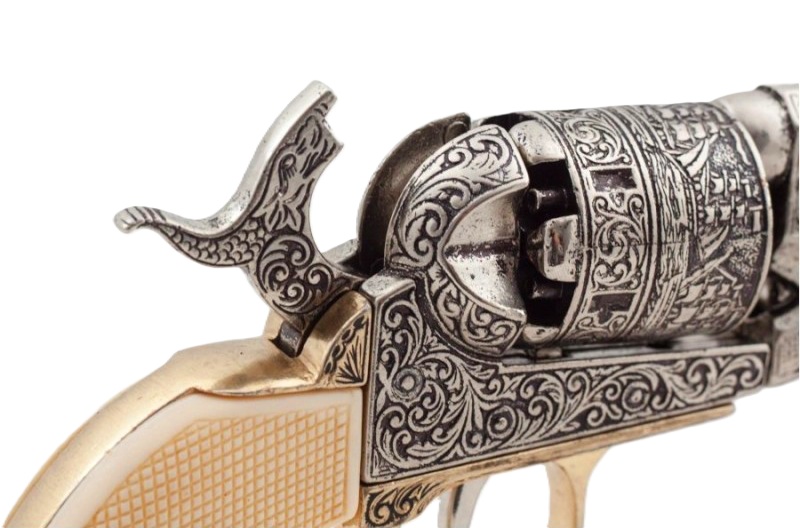 Le niveau de finition des revolvers anciens